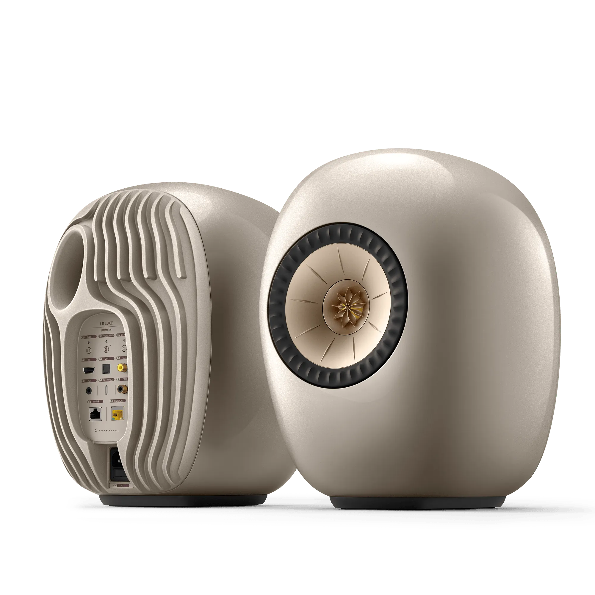 KEF LS LUXE | プレミアムワイヤレスHIFIブックシェルフ型スピーカー