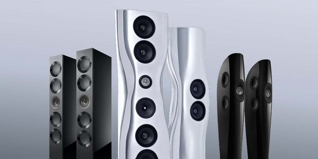 Collection of Premium KEF HiFi Speakers 