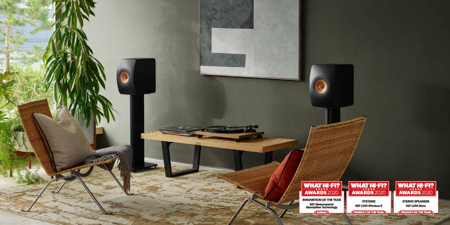 Metamaterial Absorption Technology が What Hi-Fi?  'Innovation of the Year'、LS50 Meta & LS50 Wireless II 両モデルが 'Product of the Year' を受賞