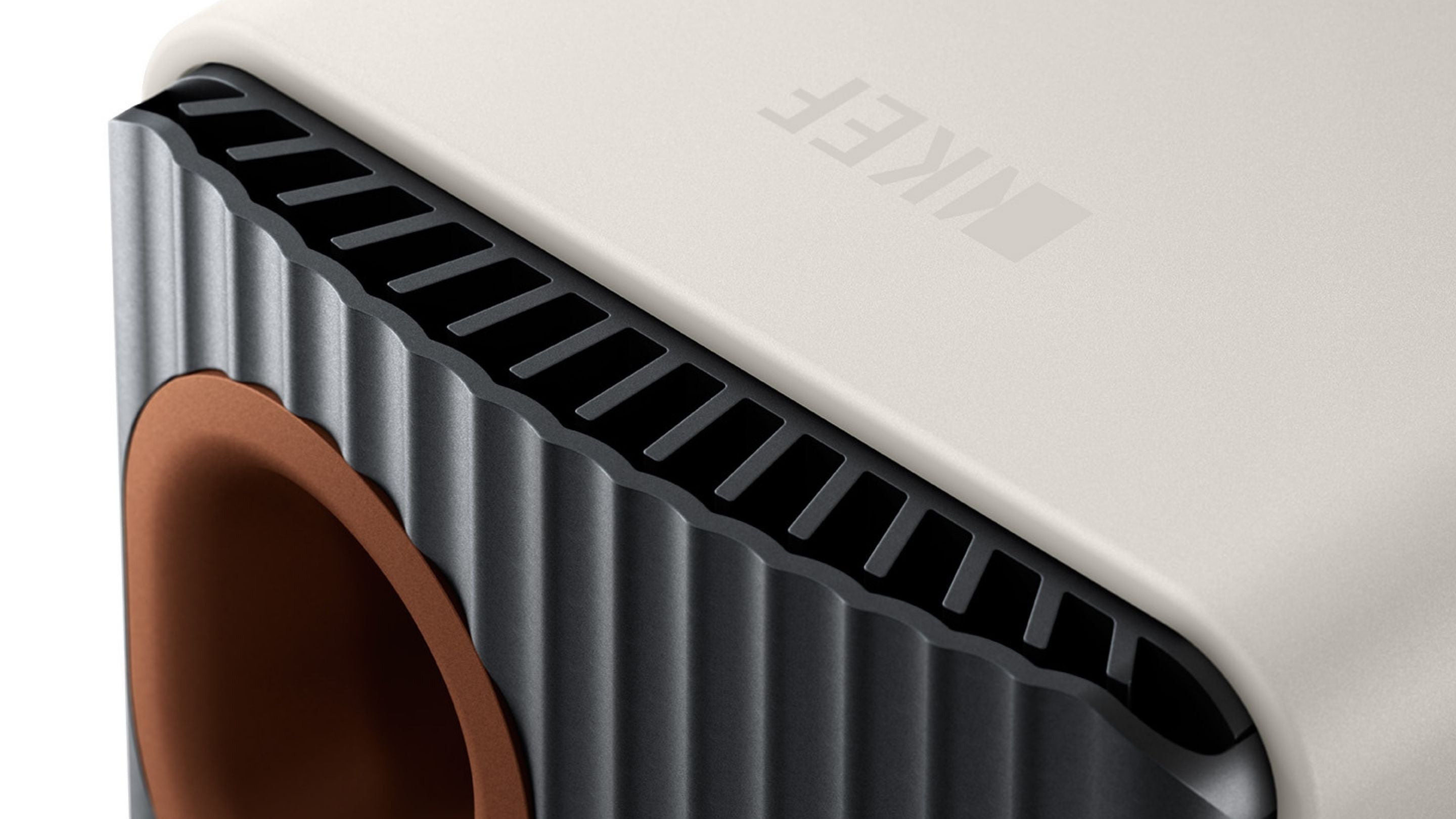 Close up behind of the KEF LS50 Wireless Speaker