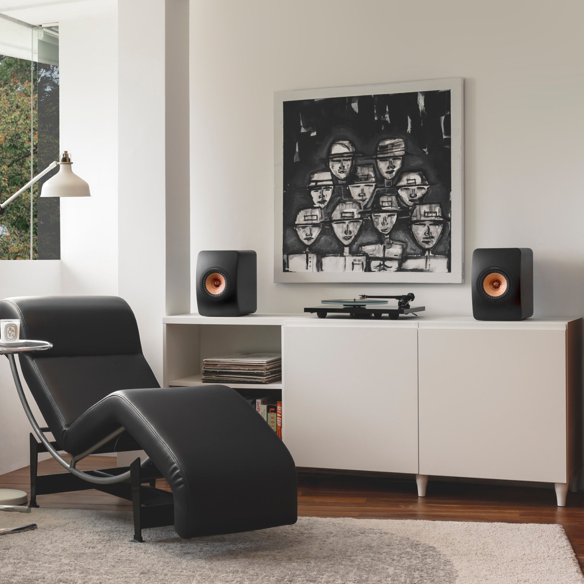 KEF LS50  スピーカー 黒 KEF(ケーイーエフ) LS50 Meta Black (Pair) | Rock oN Line eStore