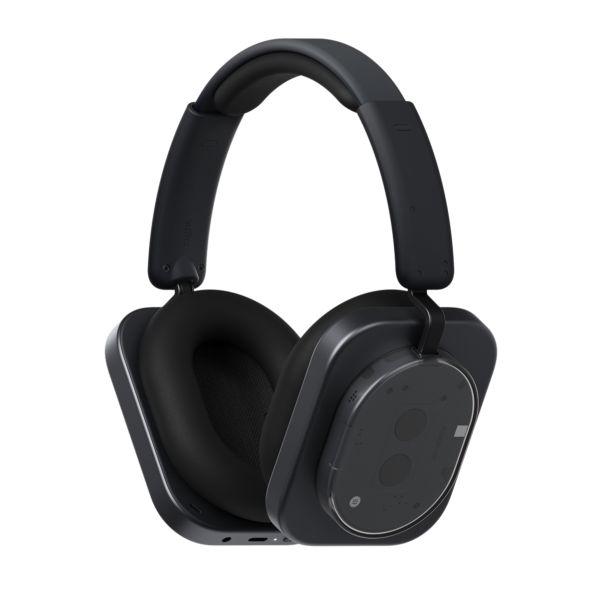 Nothing headphone (1) ワイヤレスヘッドホン ブラック 美品 Nothing Headphone (1)| ワイヤレスANCオーバーイヤー型ヘッドフォン